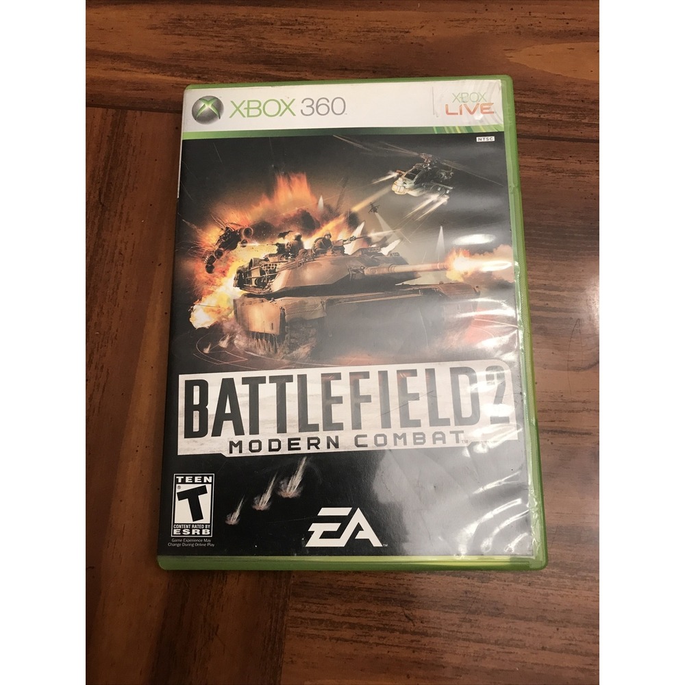 Xbox 360 Battlefield 2 modern combat video game